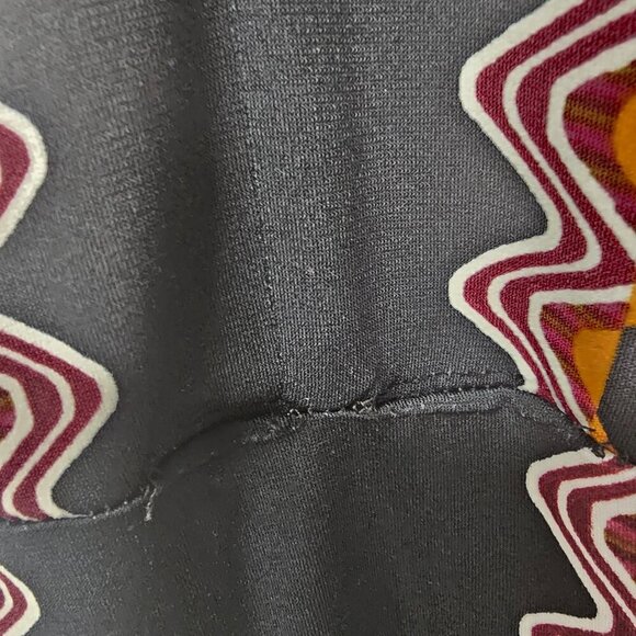 Dressbarn Dress Retro Asymmetrical Sleeveless Black Grunge 8 - Picture 4 of 15